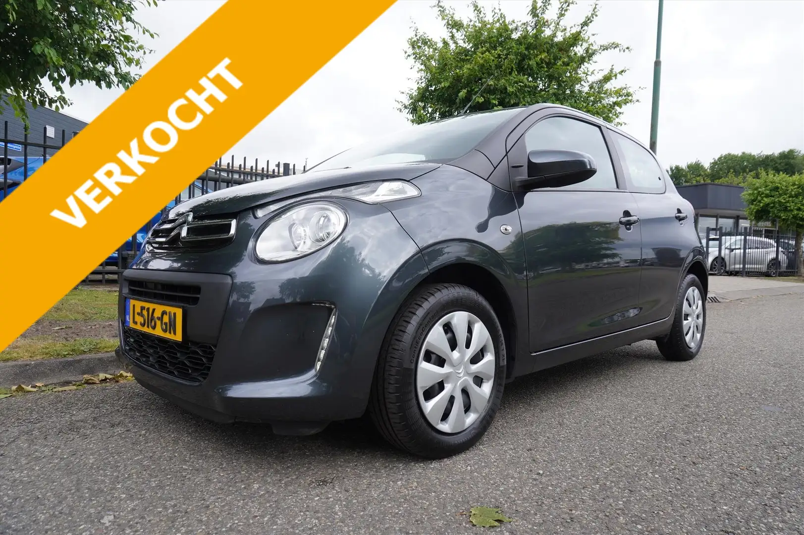 Citroen C1 1.0 VTi 72PK S&S 5D Feel Groot scherm Airco Grigio - 1