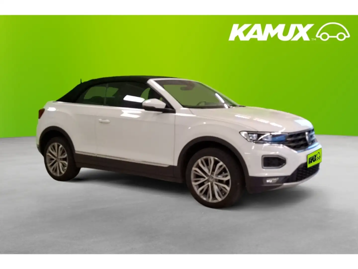 Volkswagen T-Roc 1.5TSI Cabriolet DSG Style+LED+NAVI+PDC Blanc - 1