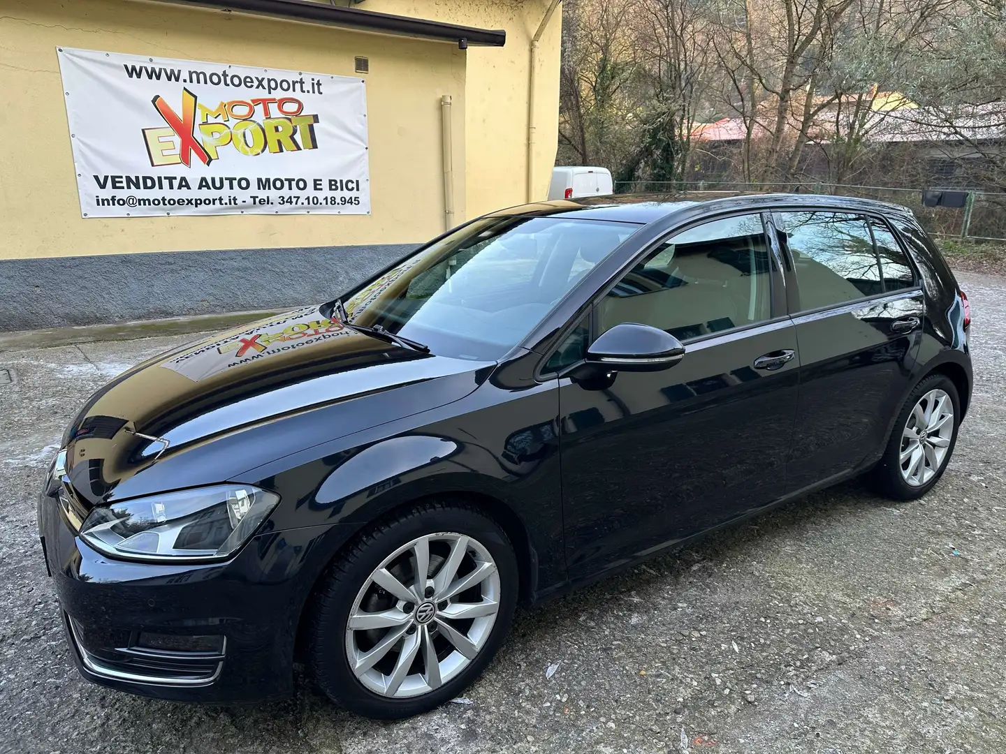 Volkswagen Golf VII 2015 5p 1.6 tdi Executive 110cv dsg Nero - 1