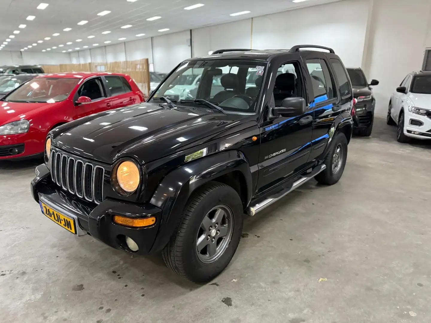 Jeep Cherokee 3.7i V6 Limited / AUTOMAAT / SCHUIFKANTELDAK / NAP Zwart - 2