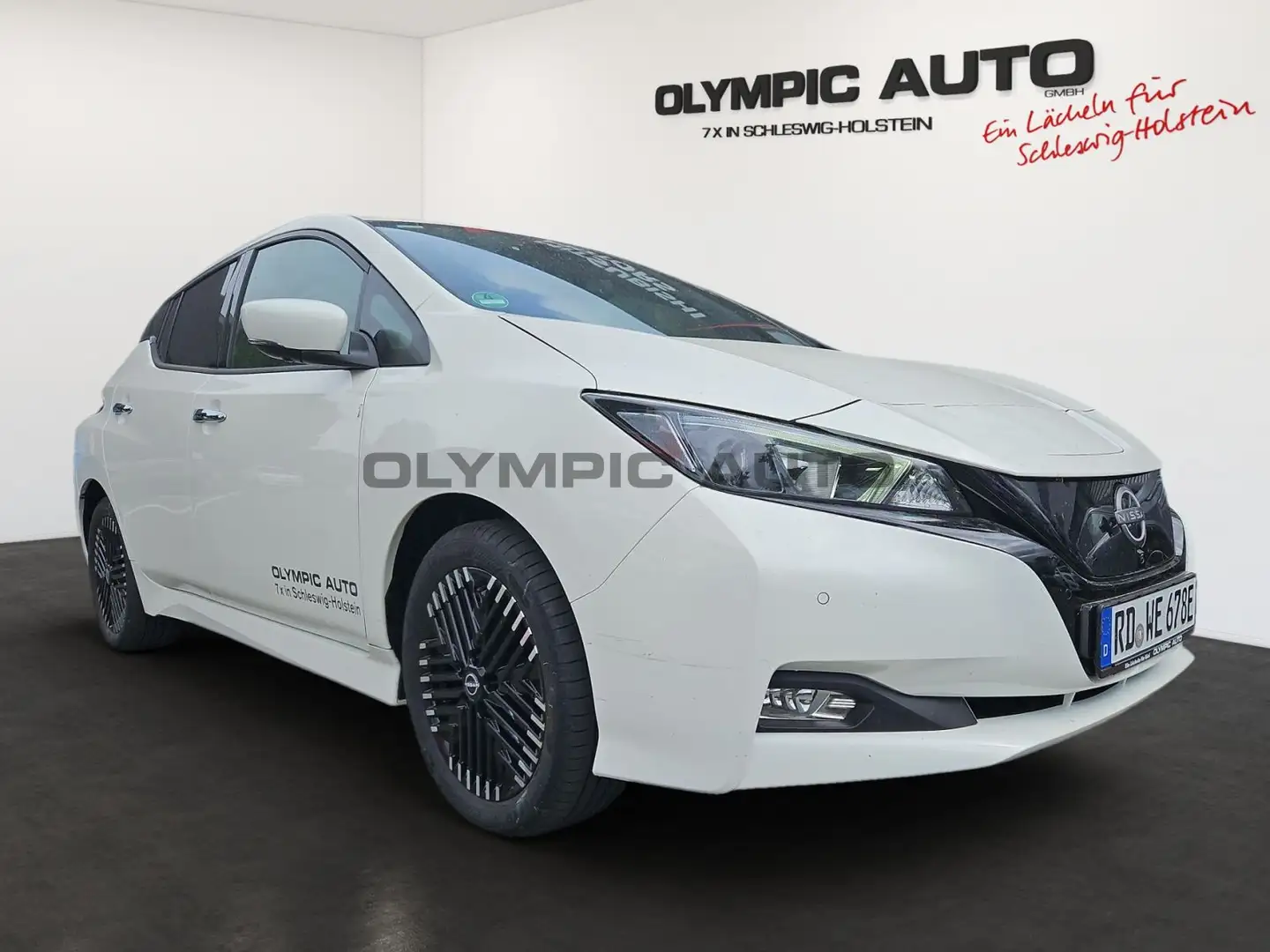 Nissan Leaf 40kWh N-Connecta 360° NAVI KEYLESS SHZG DAB Blanco - 2