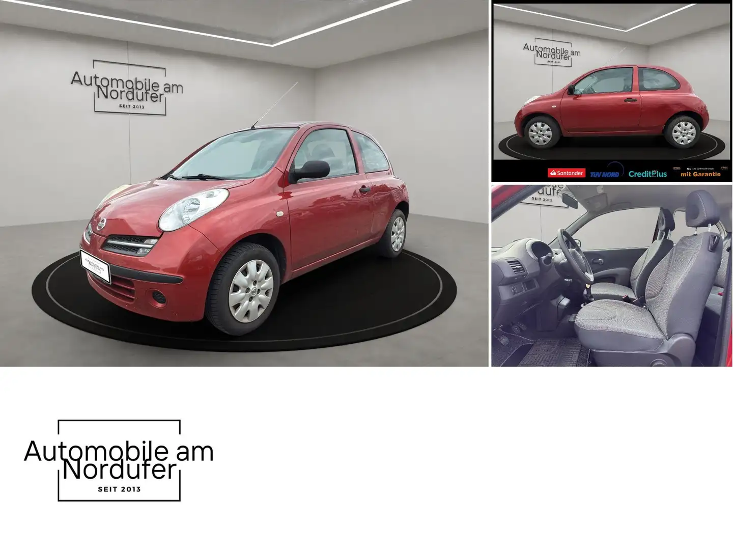 Nissan Micra 1.2 Visia-2Hand-Klima-nur 100Tkm-HU/AU 01/27-Isofi Rot - 2