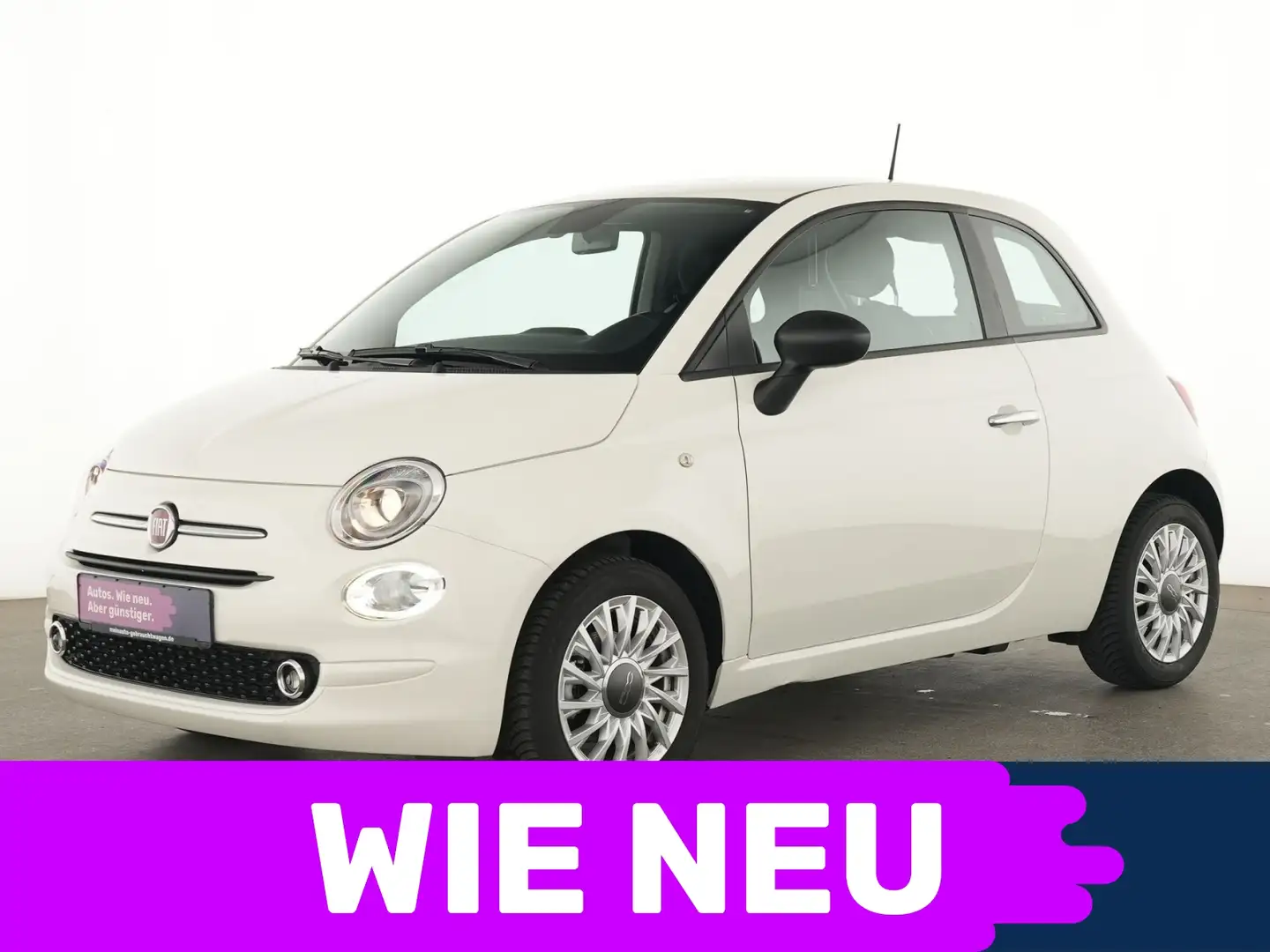 Fiat 500 Dolcevita Einparkhilfe|Komfort-Paket|Navi Weiß - 1