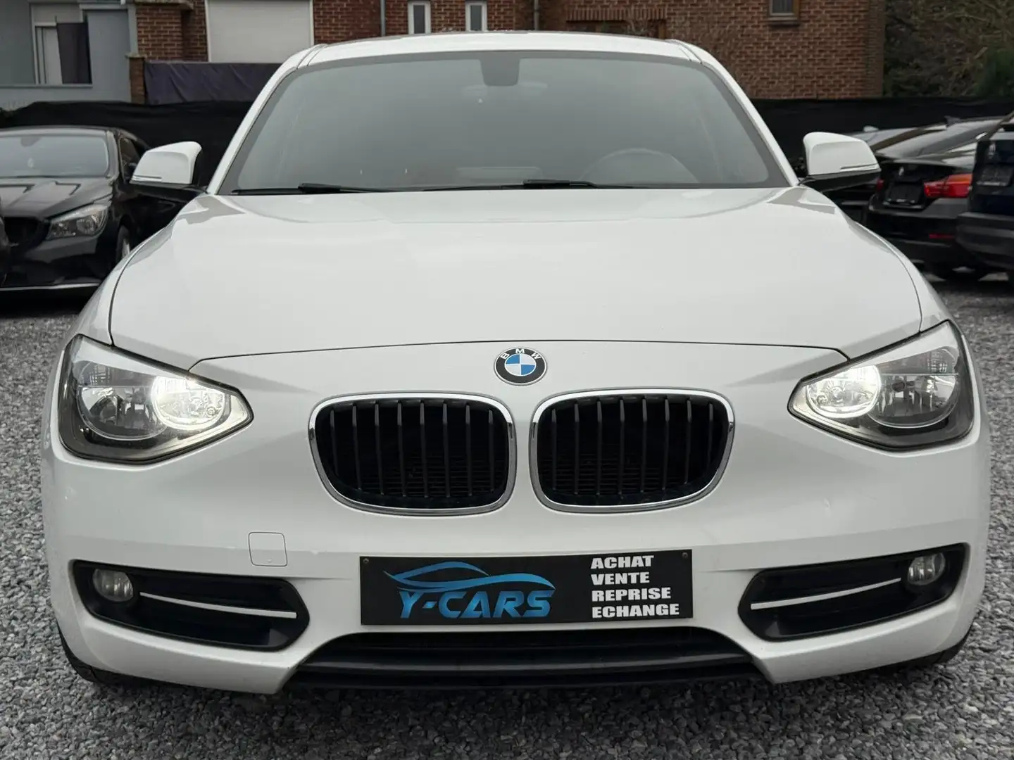 BMW 116 D//BOÎTE AUTO//SPORT//... Blanc - 2