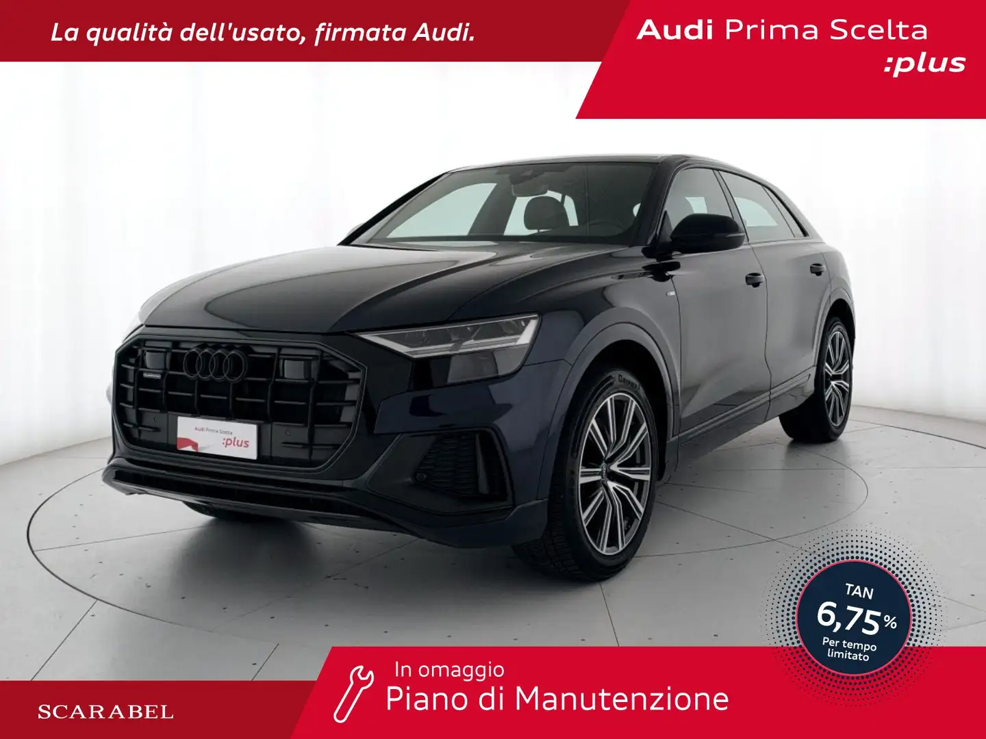 Audi Q8 50 3.0 tdi mhev sport quattro tiptronic Grigio - 1