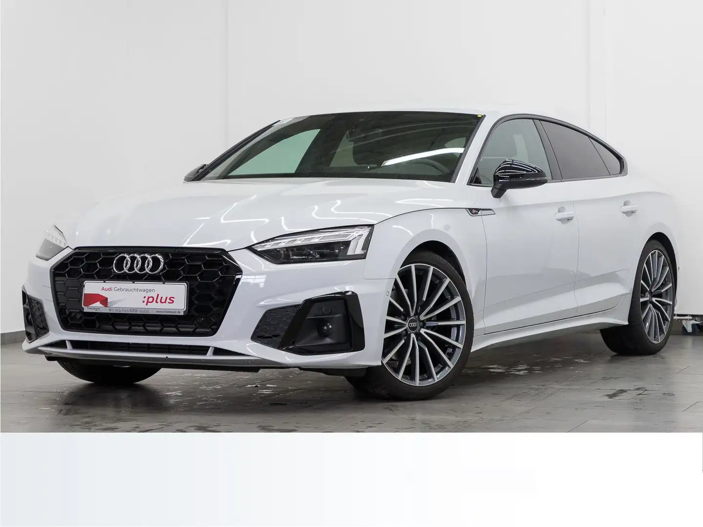 Audi A5 35 TFSI 2x S LINE LM19 MATRIX AHK Blanc - 2