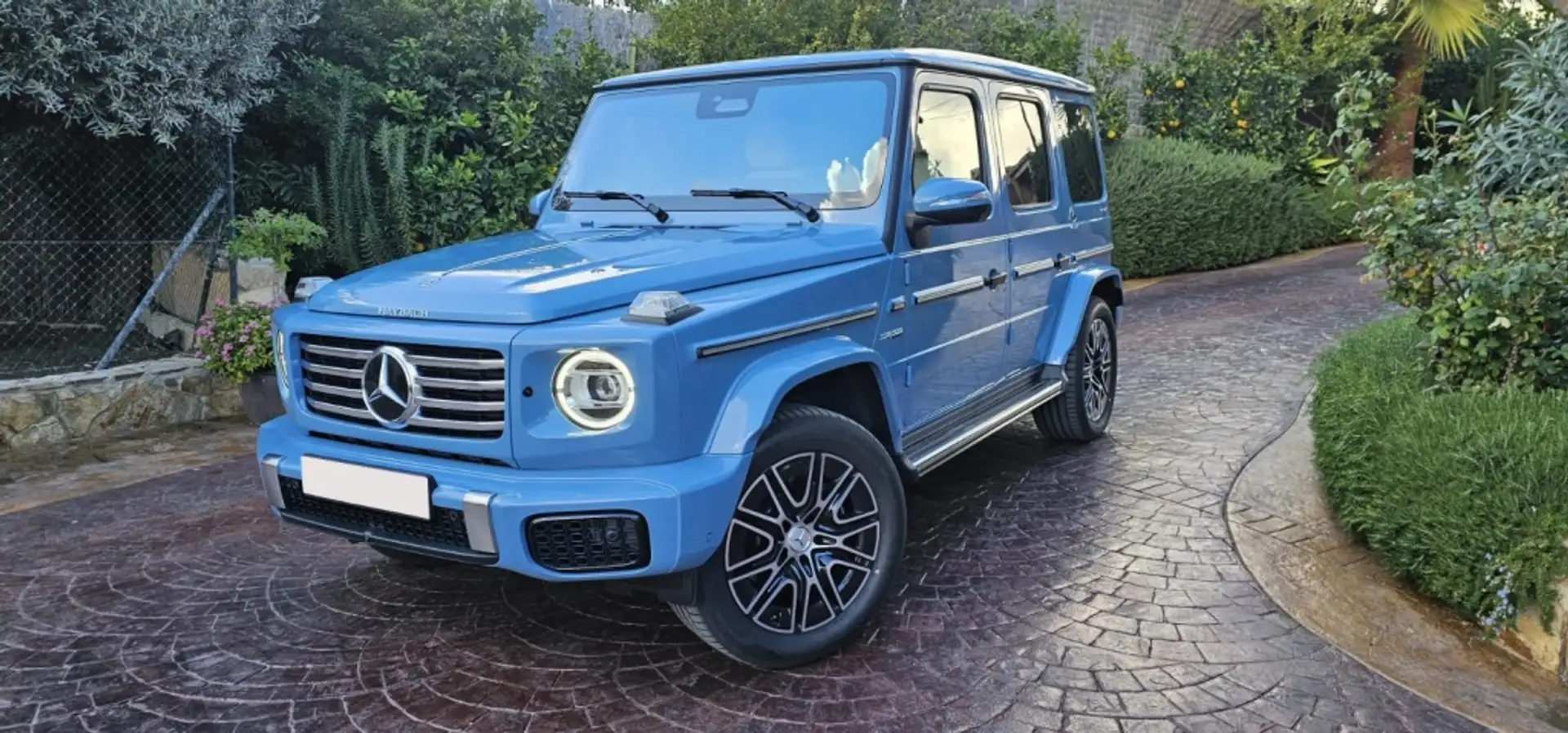 Mercedes-Benz G 450d Linea Exclusive Exterior 4Matic 9G-Tronic Bleu - 1