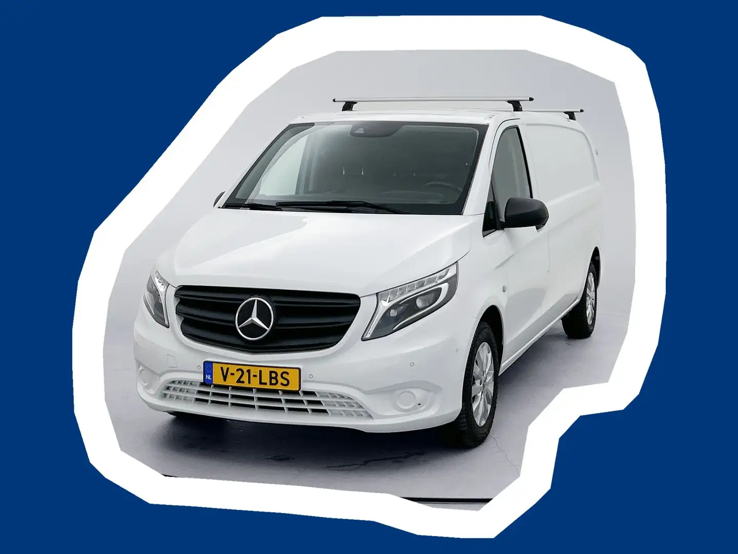 Mercedes-Benz Vito 116 CDI Extra Lang Led L3 Trekhaak Navigatie Apple Wit - 1