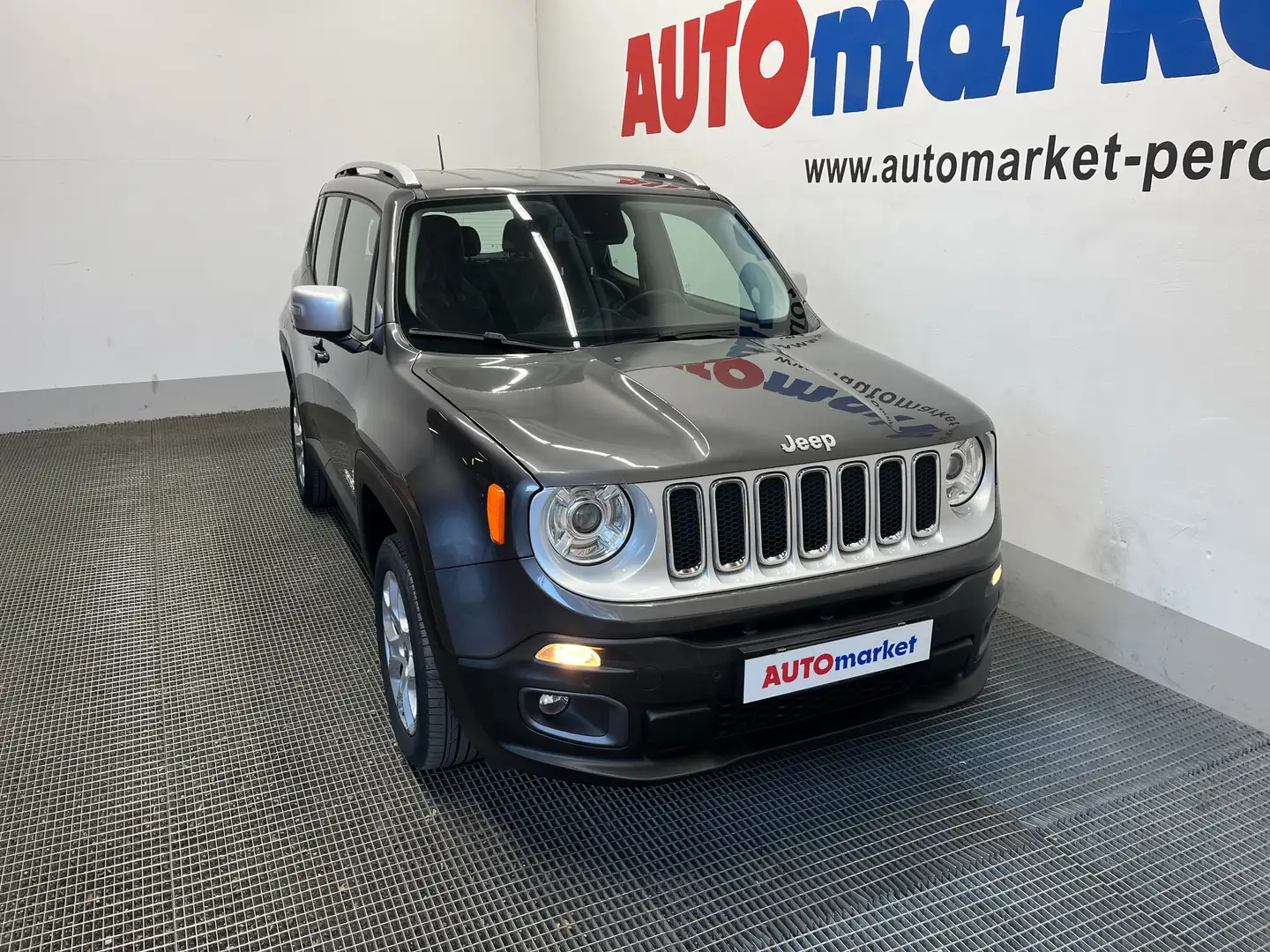 Jeep Renegade Renegade 2.0 mjt Limited 4wd 140cv Grijs - 2