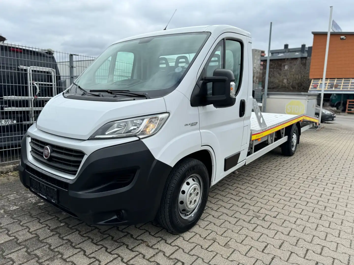 Fiat Ducato Maxi L5 Abschleppwagen*LUFTFED*KLIMA*AHK* Weiß - 1
