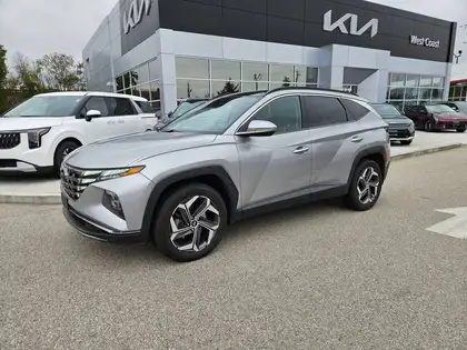 Silver 2022 Hyundai Tucson Hybrid SUV / Crossover  Automatic