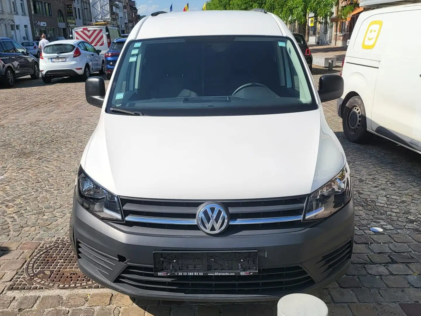 Volkswagen Caddy 1.6 CR TDi Startline Blanc - 1
