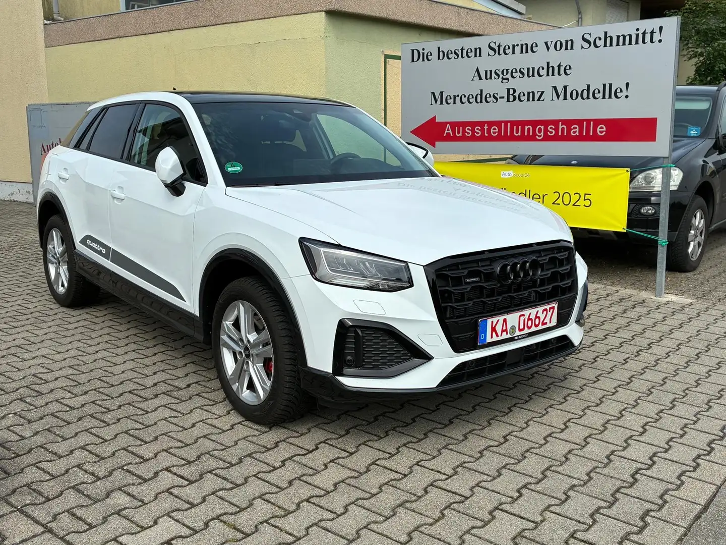 Audi Q2 40 TFSI quattro advanced Blanc - 1