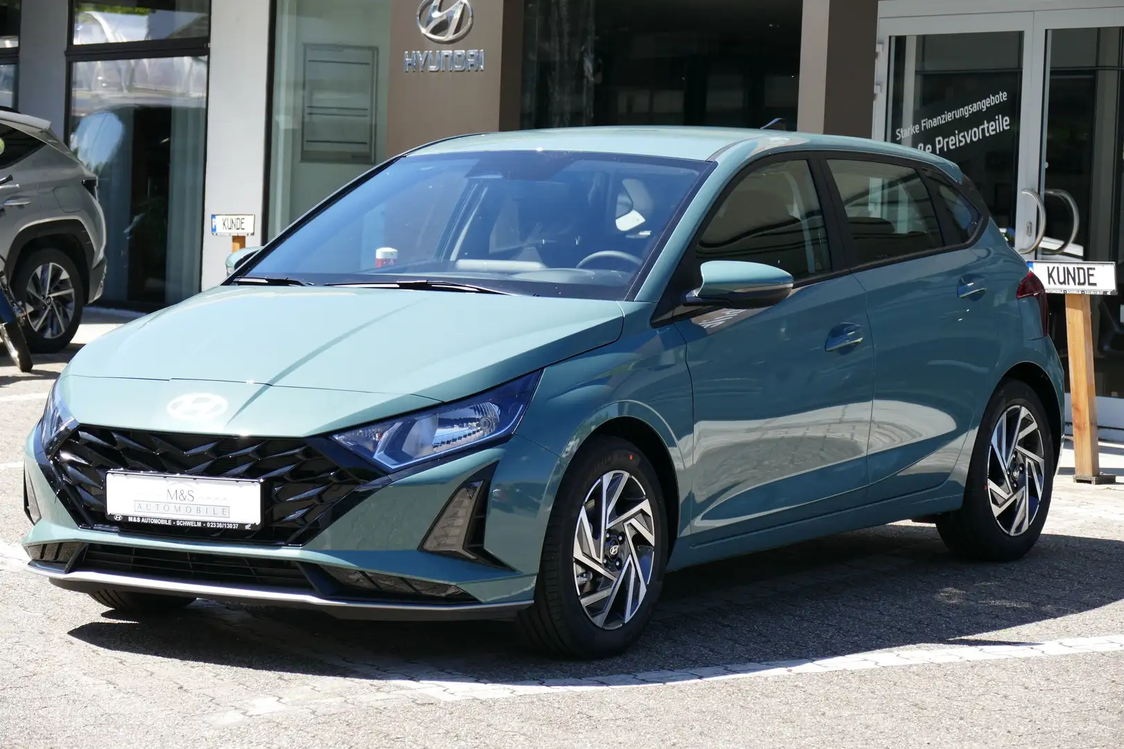 Hyundai i20 1.0 T-GDI Trend JUNI-AKTION Grün - 1