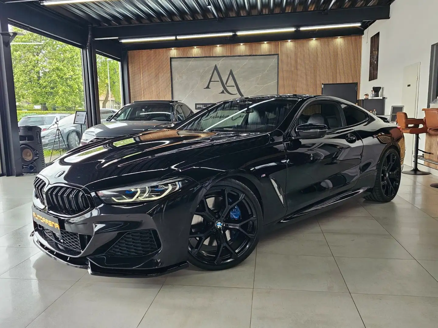 BMW 840 d xDrive M Sport*LASER*360°*21 Z.*BLACK* Noir - 2