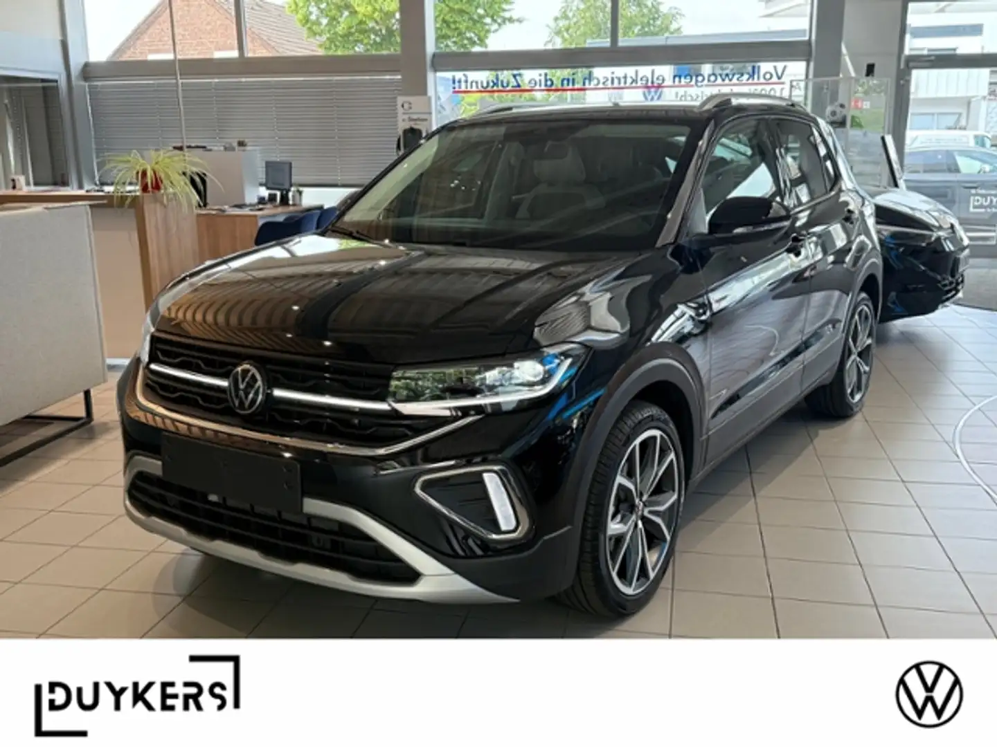 Volkswagen T-Cross 1.0 TSI DSG Style AHK RFK NAVI IQ Noir - 1