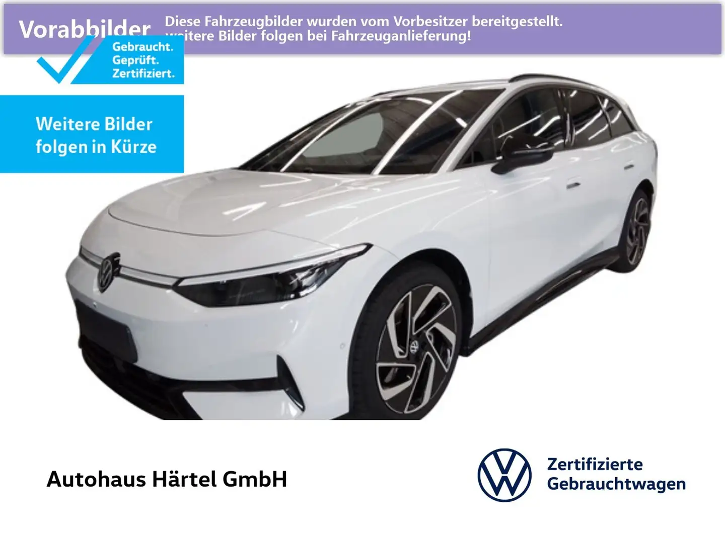 Volkswagen ID.7 TOURER PRO S 86 KWH AUTOMATIK Bluetooth Navi Weiß - 1