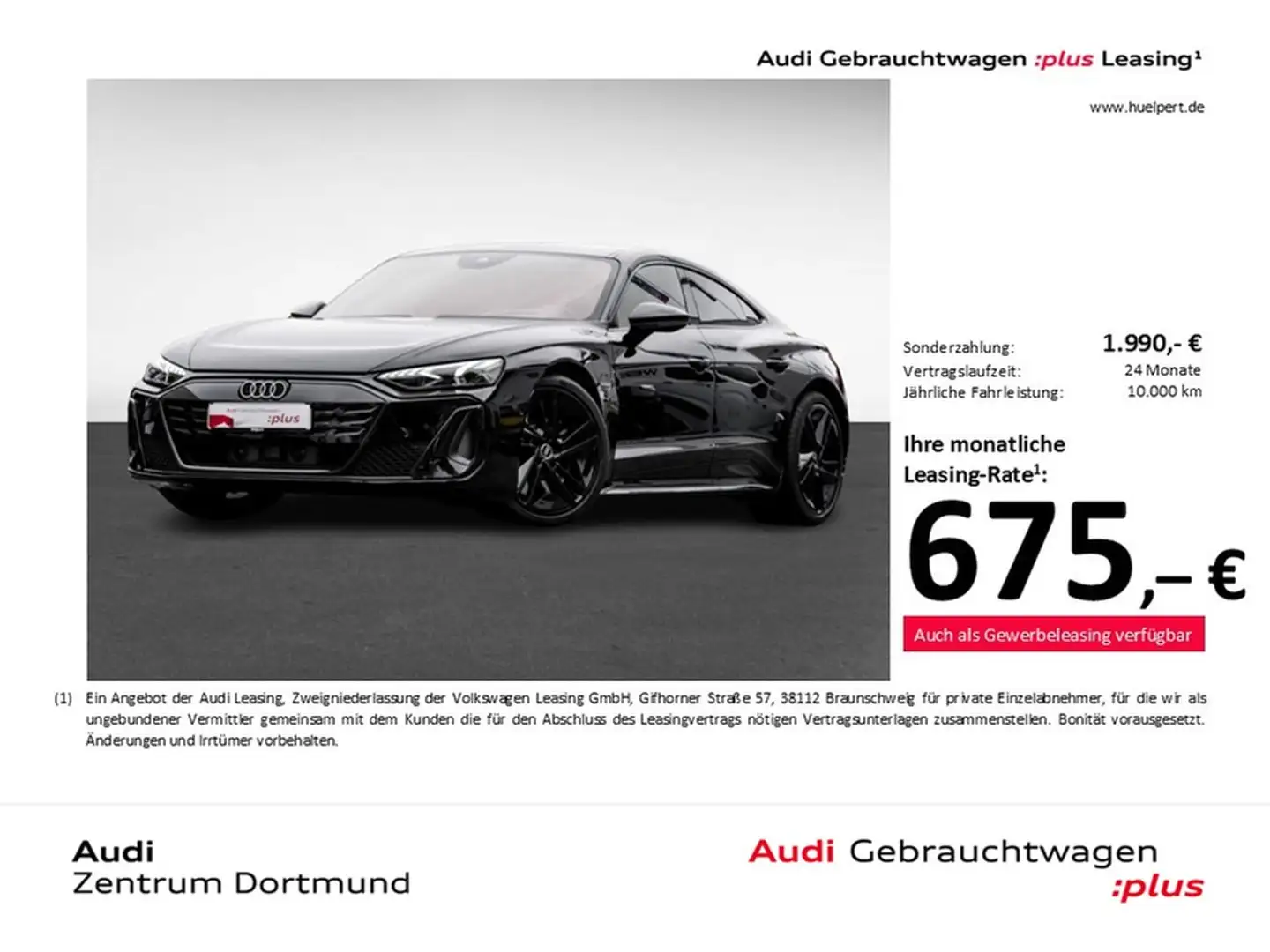 Audi e-tron GT quattro PANO B&O 360°CAM ACC LM21 Schwarz - 1