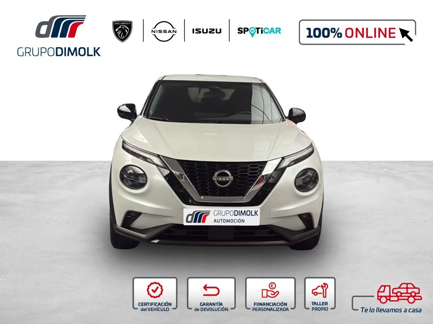 Nissan Juke 1.0 DIG-T Acenta 4x2 114 Weiß - 2