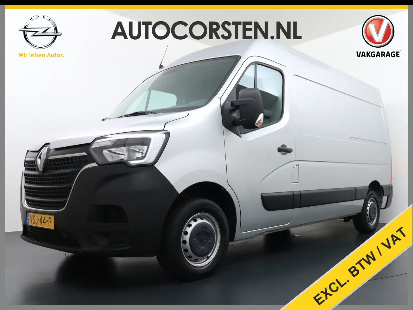 Renault Master T35 2.3dCi 135 L2H2 Apple Carplay/Android Auto Eur Gris - 1