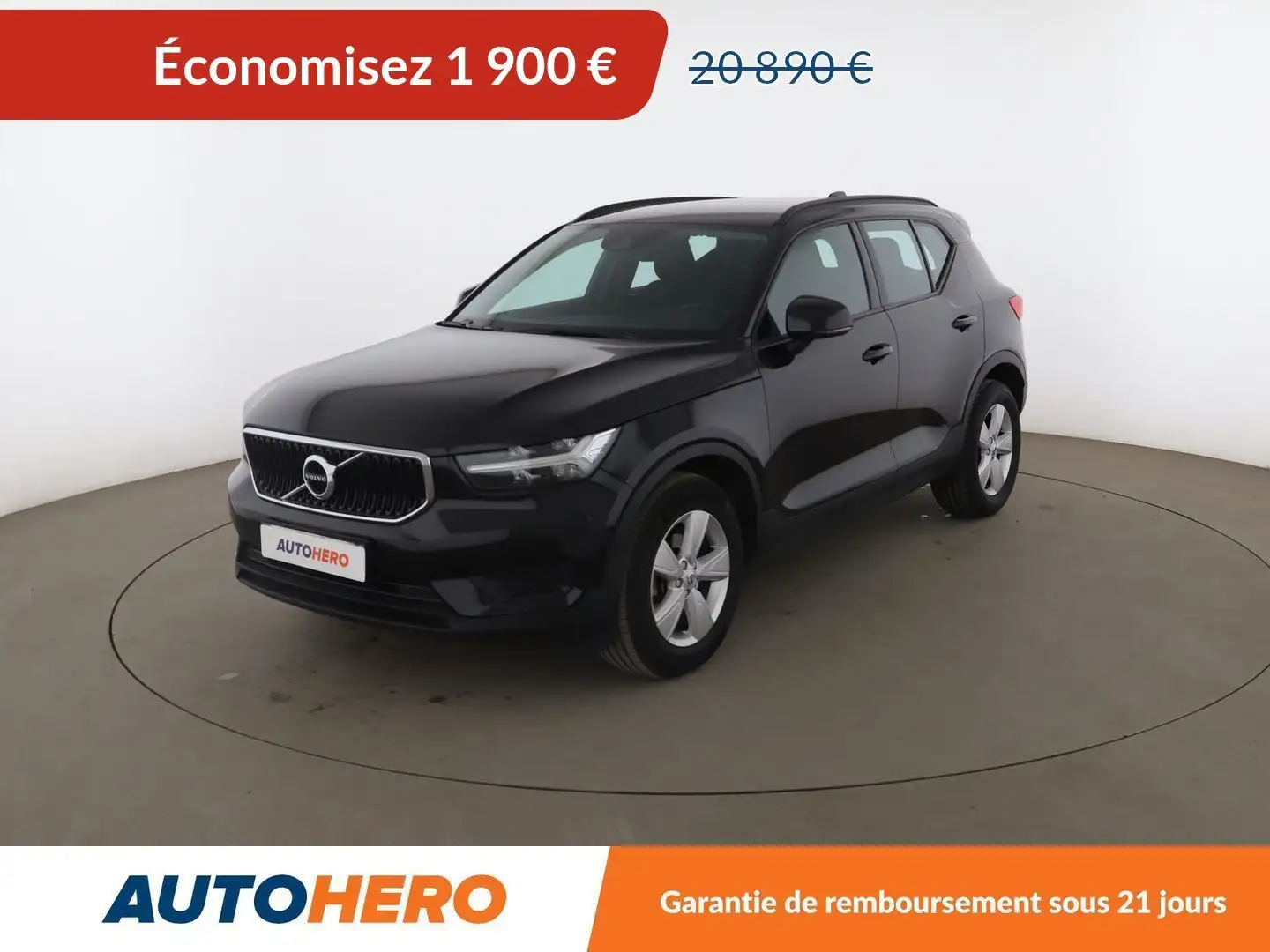 Volvo XC40 1.5 T2 Momentum Geartronic 8 Noir - 1