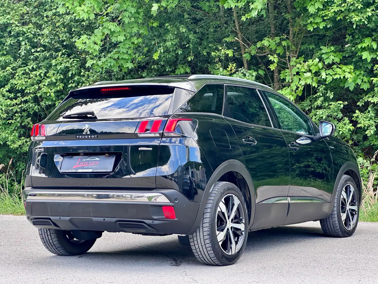 Peugeot 3008 Allure GT-Line Aut. PANO*360*NAVI*LED*TOTWINKEL* Schwarz - 2