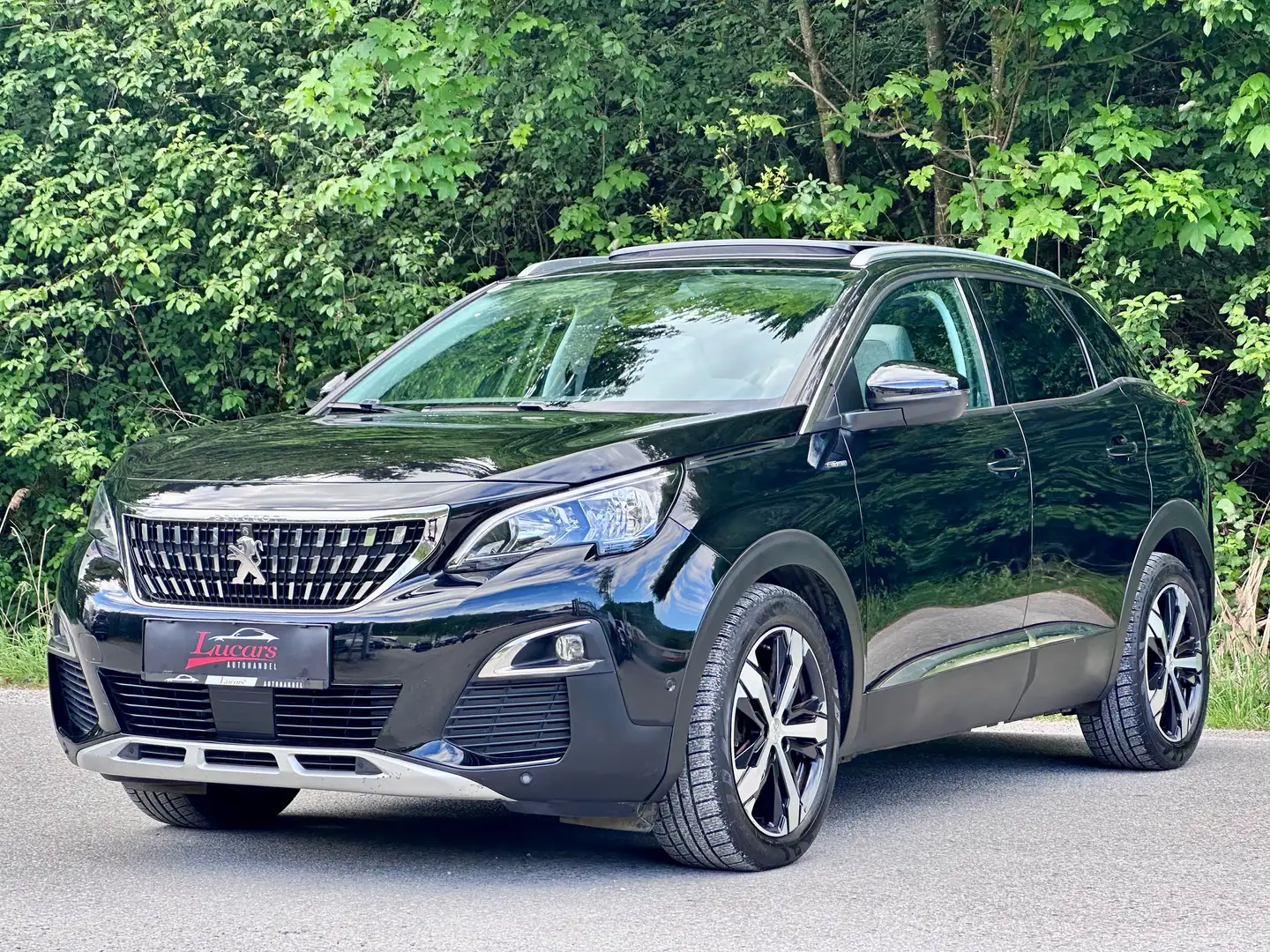 Peugeot 3008 Allure GT-Line Aut. PANO*360*NAVI*LED*TOTWINKEL* Schwarz - 1