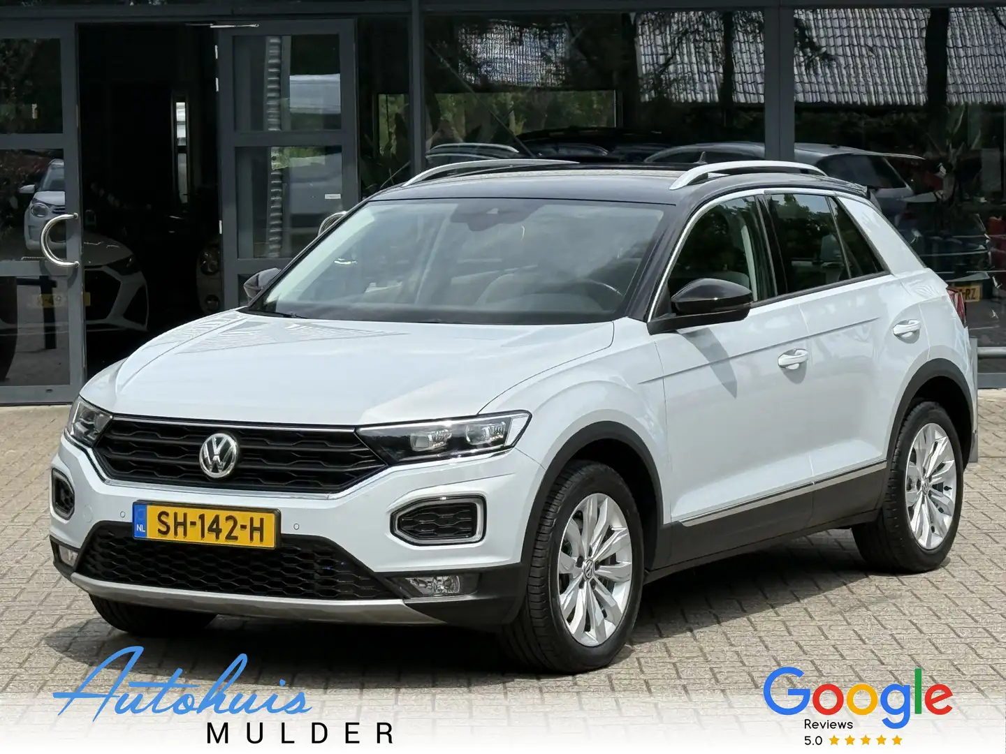 Volkswagen T-Roc 2.0 TSI 4Motion Sport Automaat/Climate control/Led Wit - 1