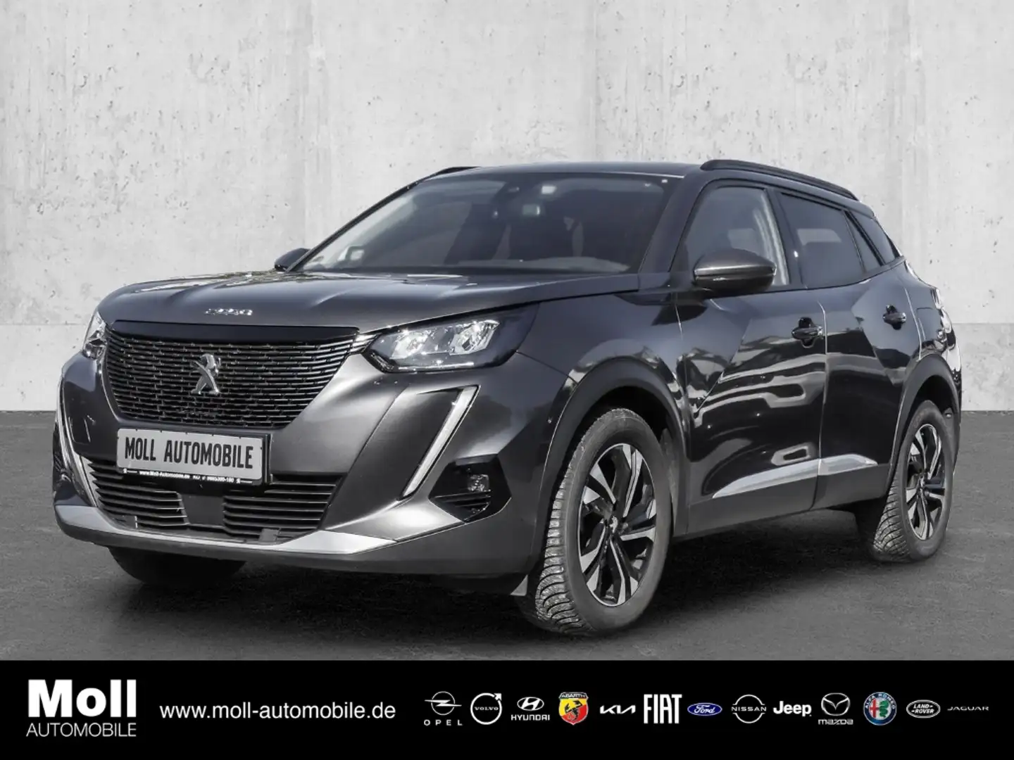 Peugeot 2008 Allure Pack 1.2 PureTech 130 EU6d Navi Digitales C Gris - 1