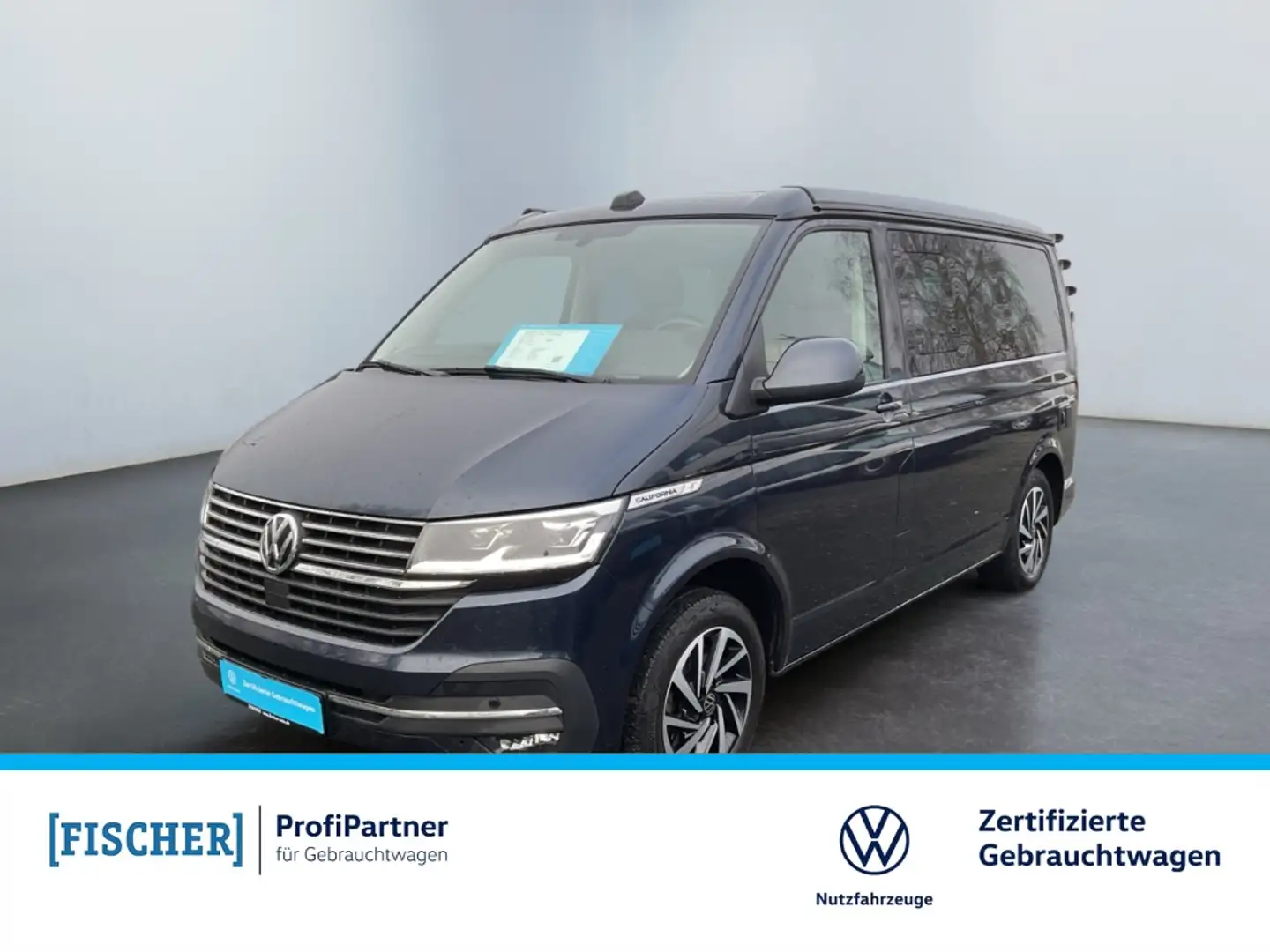 Volkswagen T6.1 California 2.0TDI DSG Ocean Markise Fahrradträger Vorber. AHK Blau - 1