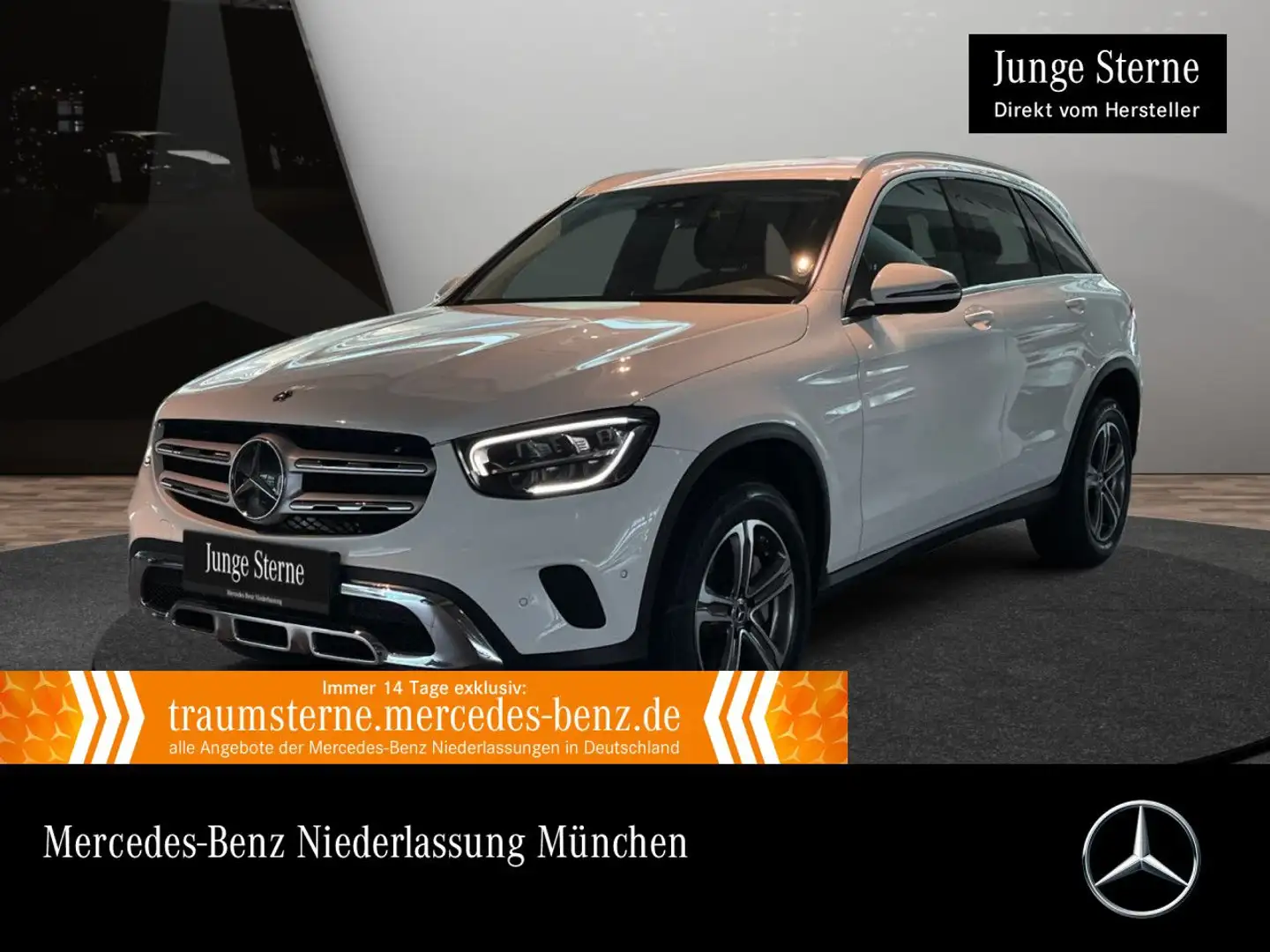 Mercedes-Benz GLC 300 de 4M LED+KAMERA+SPUR+TOTW+KEYLESS+9G Blanco - 1