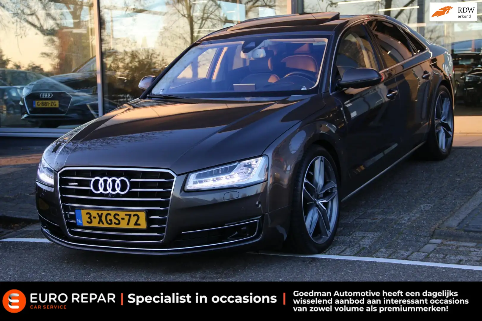 Audi A8 3.0 TFSI quattro Pro Line+ B&O LED VOL! Brun - 1