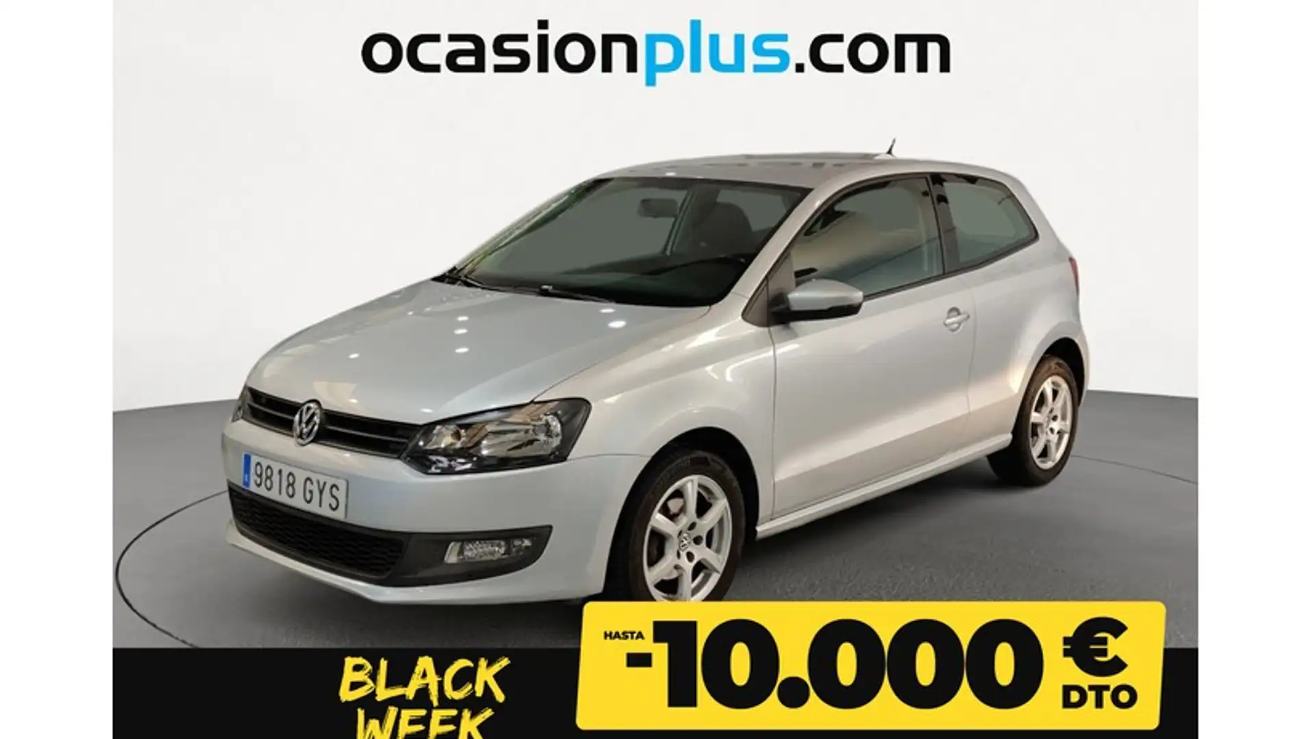 Volkswagen Polo 1.6TDI Advance 90 Zilver - 1
