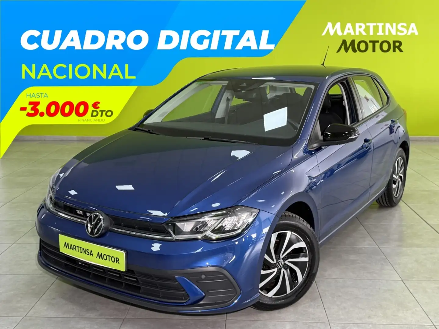 Volkswagen Polo 1.0 TSI Life DSG 70kW Azul - 1