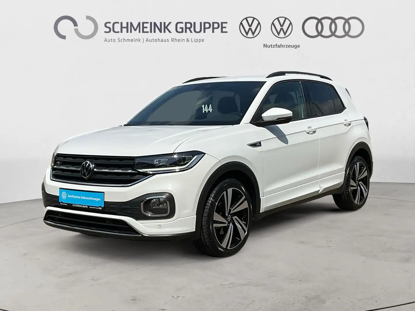 Volkswagen T-Cross R-Line 1.0 TSI DSG Navi Kamera ACC Weiß - 1