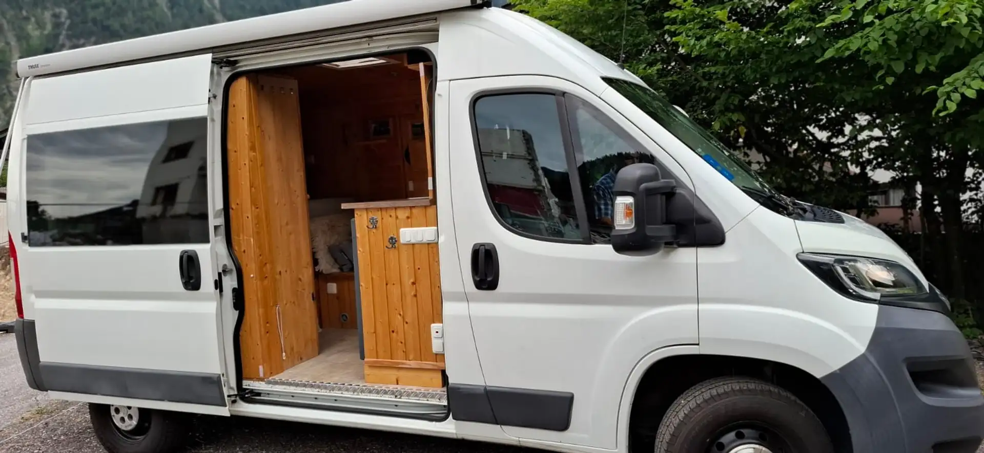 Peugeot Boxer Selbstausbau Weiß - 1