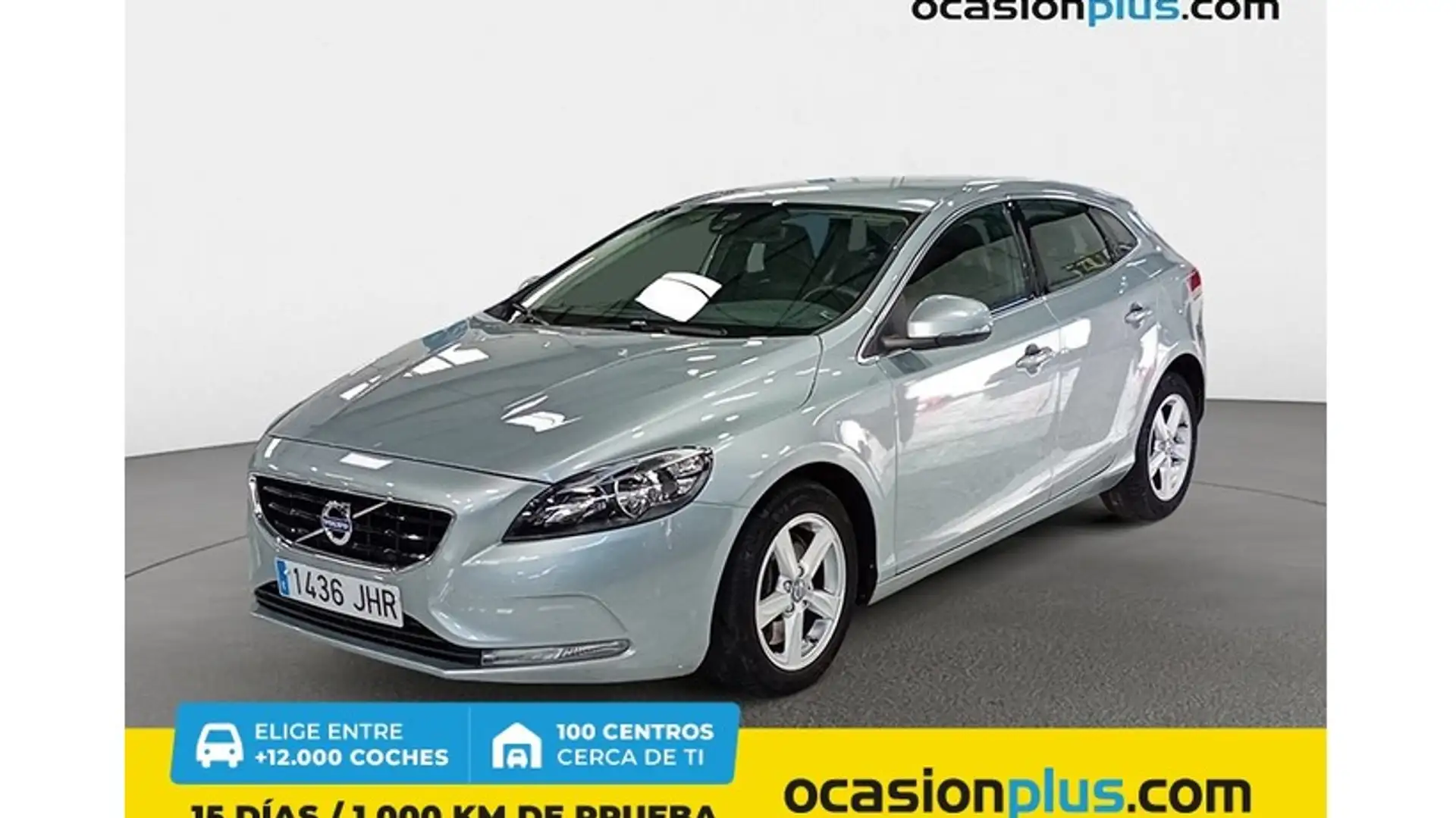 Volvo V40 D2 Momentum Aut. 120 Plateado - 1