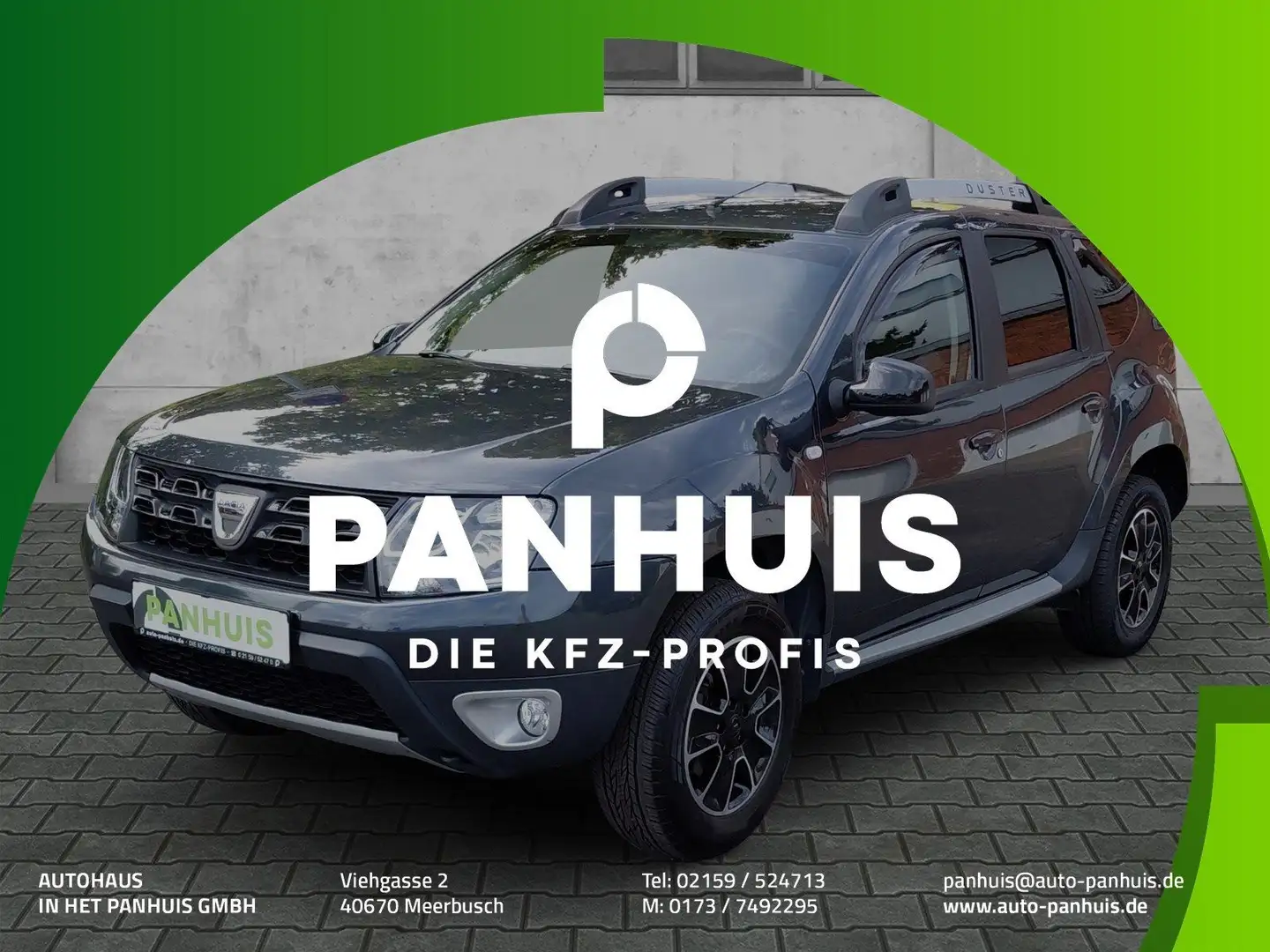 Dacia Duster 1.6 SCe 115 4x4 Black Shadow Grau - 1