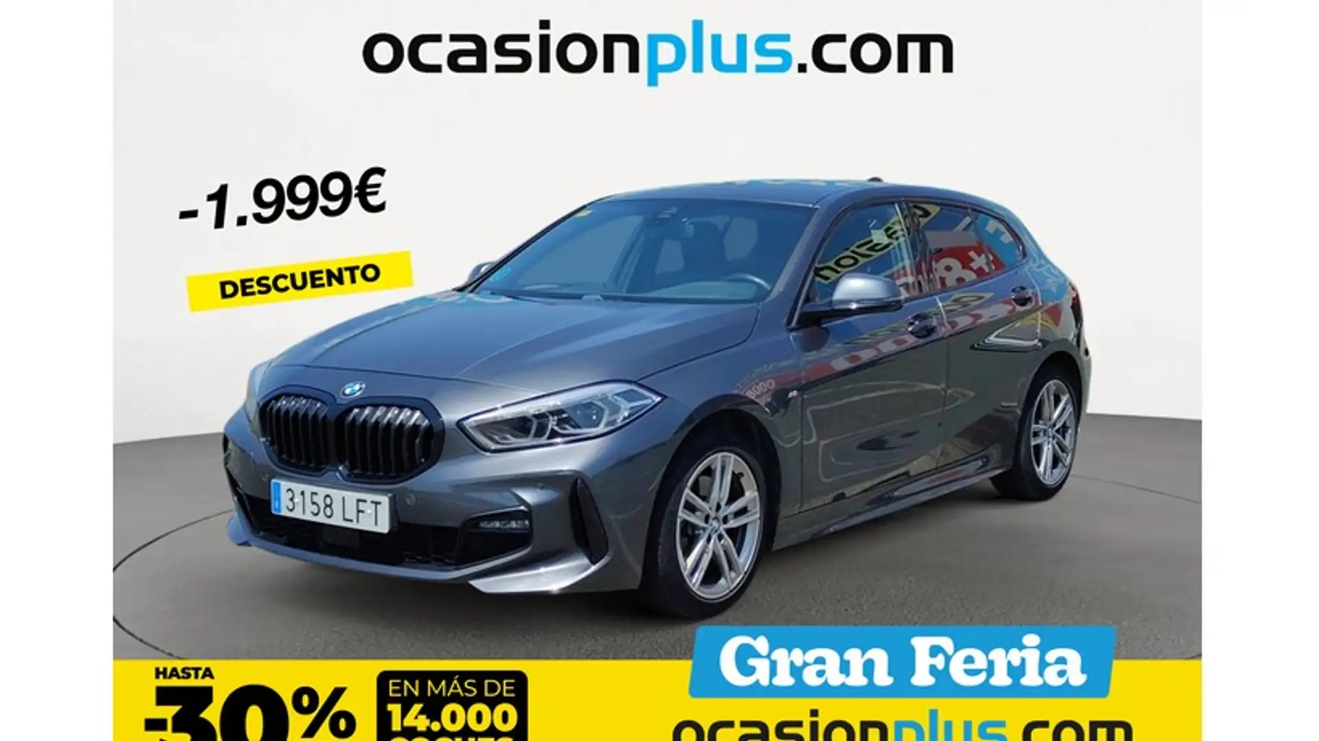 BMW 116 116d Gris - 1