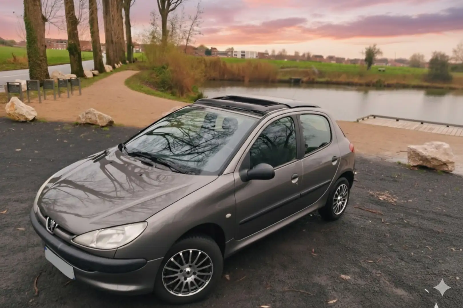 Peugeot 206 1.4i XR Présence Toit ouvrant Gris - 1
