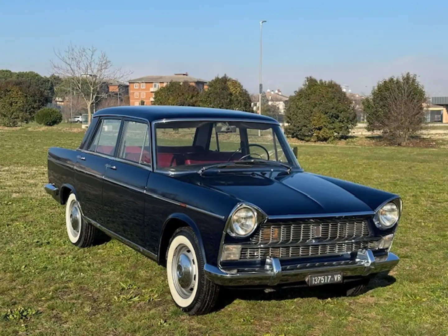 Fiat 1500 Serie L TARGA ORIGINALE/UNIPROPRIETARIO Blau - 1