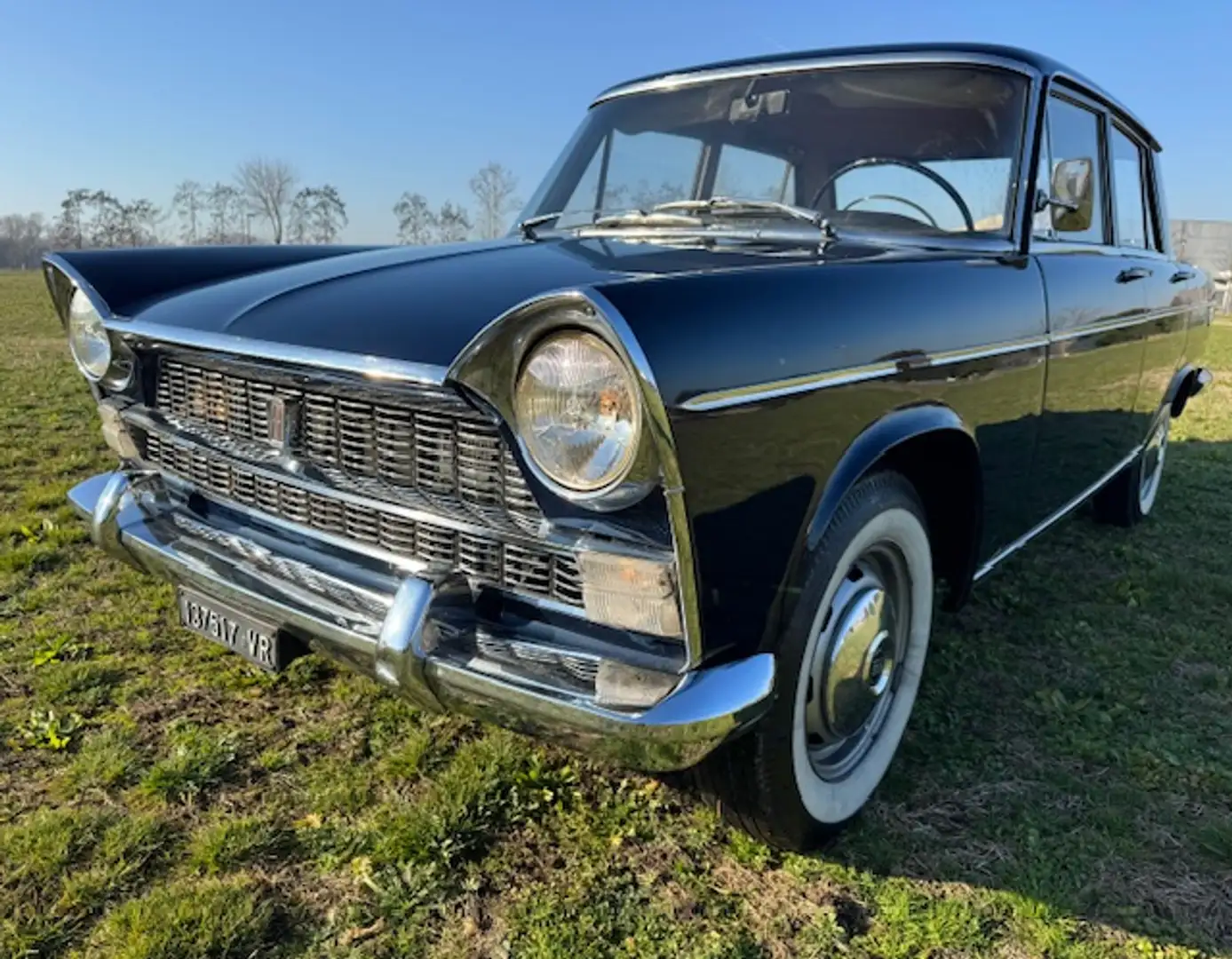 Fiat 1500 Serie L TARGA ORIGINALE/UNIPROPRIETARIO Blau - 2