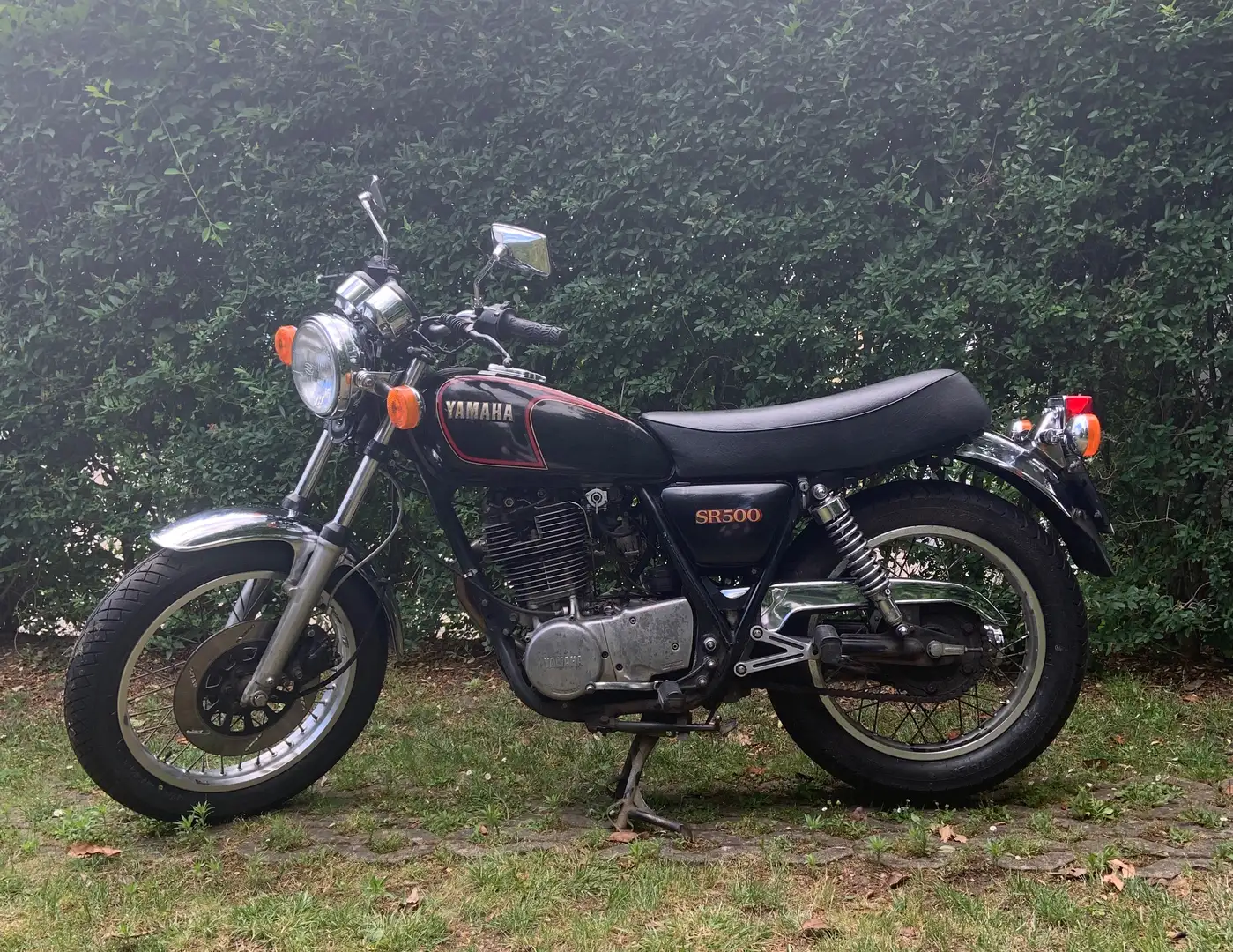 Yamaha SR 500 48T Nero - 1