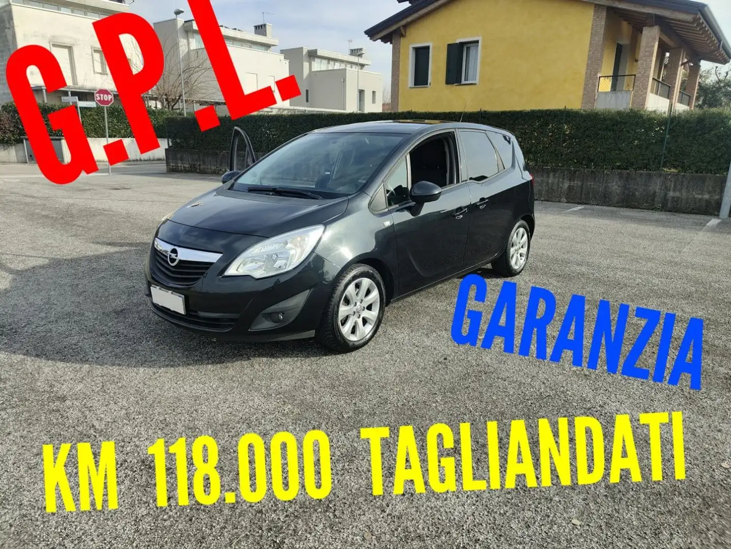 Opel Meriva 1.4 Benz./GPL Tech ( MOTORE A CATENA ) Fekete - 1