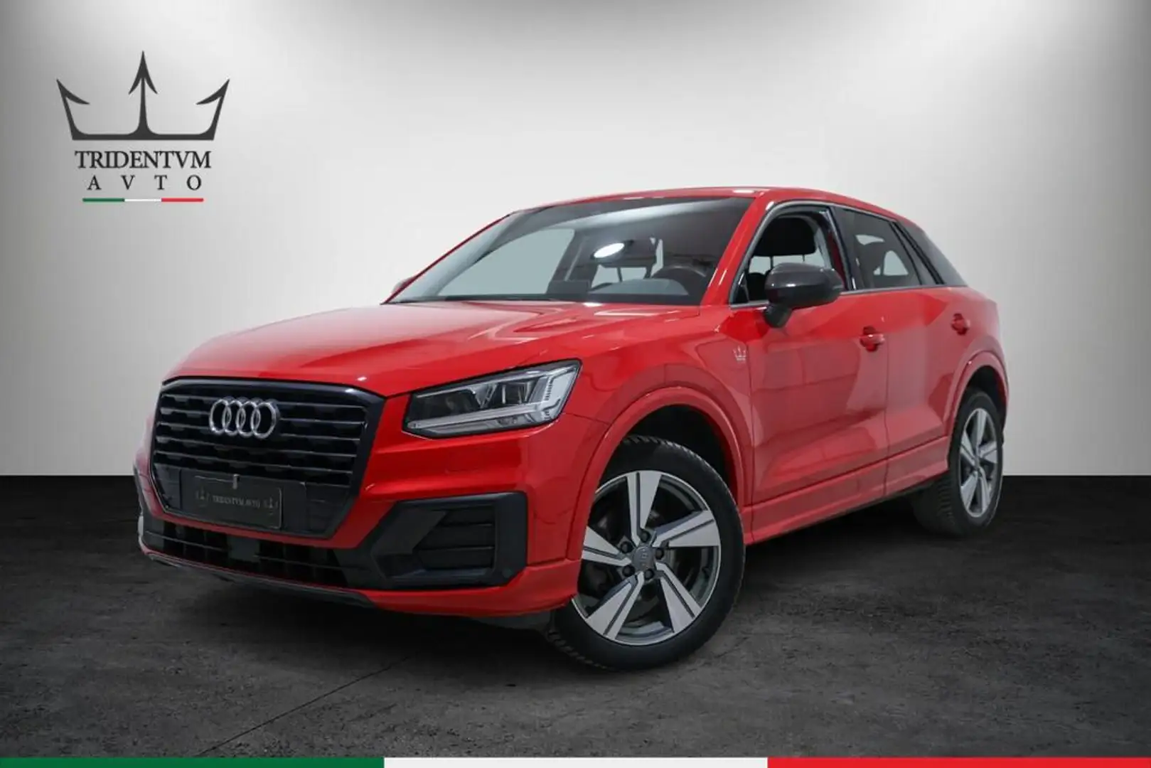 Audi Q2 1.6 tdi S Line Edition s-tronic Rosso - 1