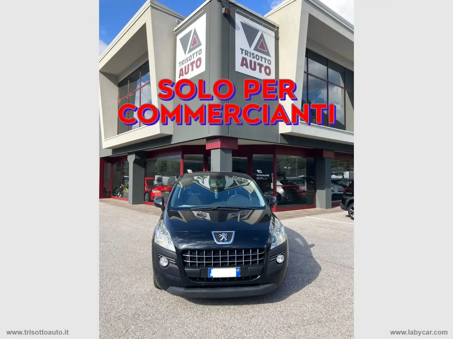Peugeot 3008 1.6 HDi 110 CV Tecno Zwart - 1