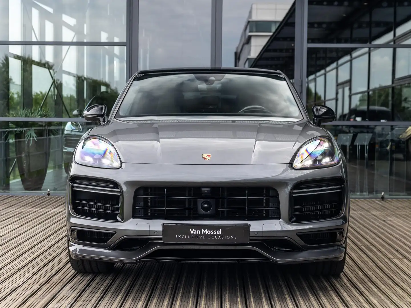 Porsche Cayenne Coupé 4.0 Turbo S E-Hybrid | SPORTDESIGN | SPORTCH Gris - 2
