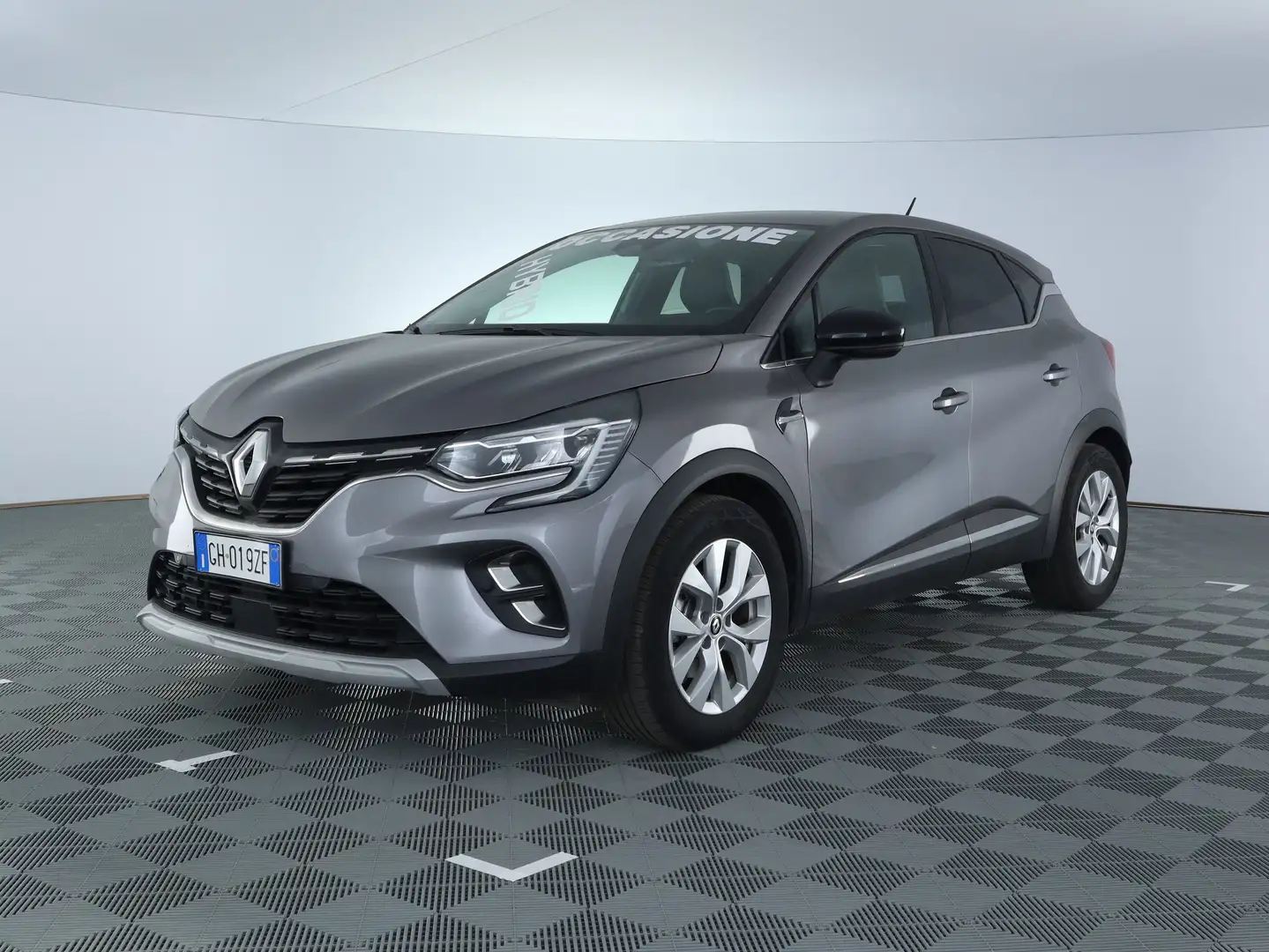 Renault Captur 1.6 E-Tech hybrid (145cv) HEV Intens Grigio - 1