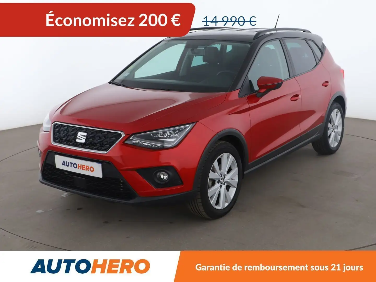 SEAT Arona 1.6 TDI Urban DSG7 Rouge - 1