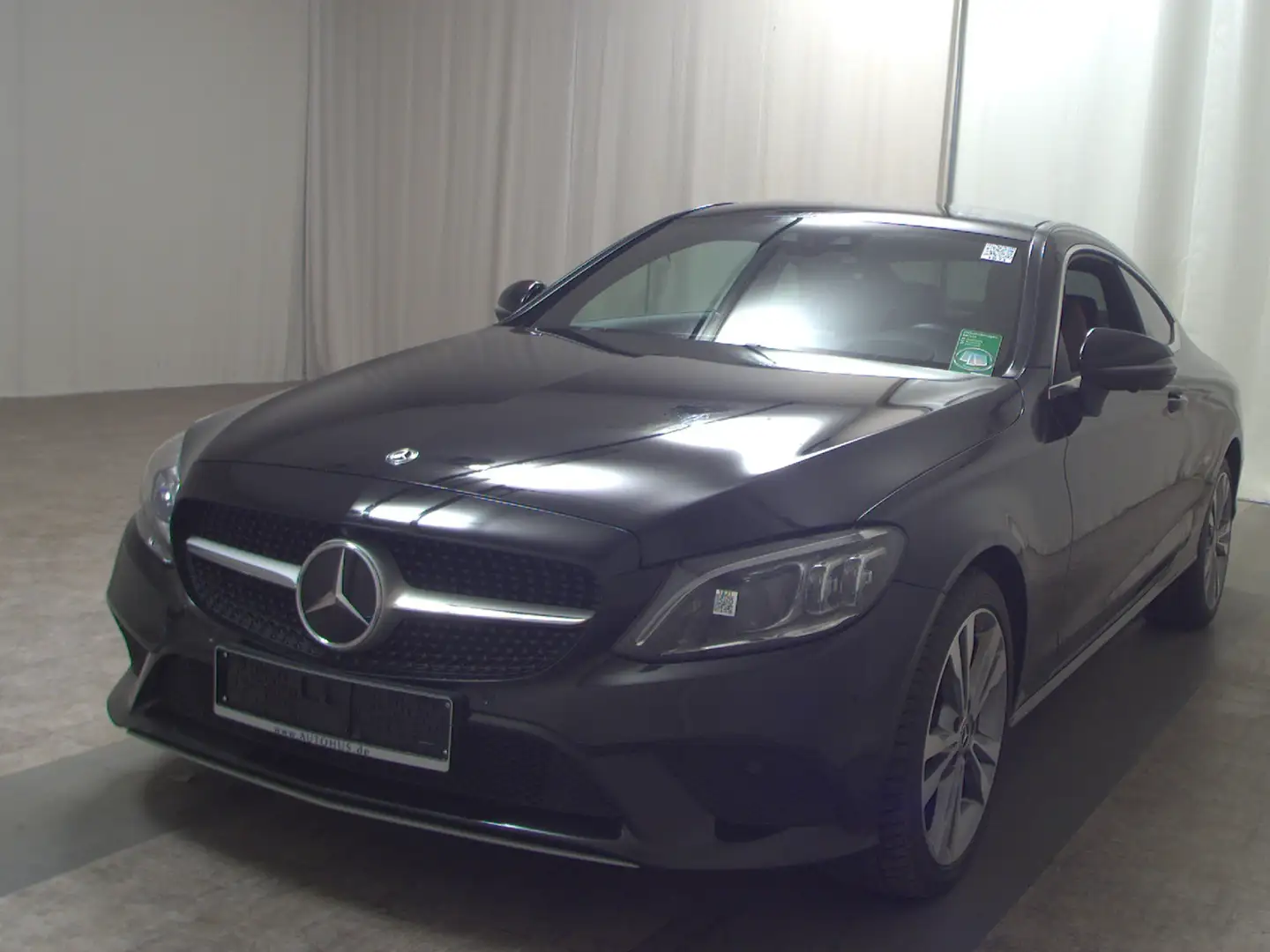 Mercedes-Benz C 400 Coup 4M Leder Burmester Widescr. HuD Pano Schwarz - 2